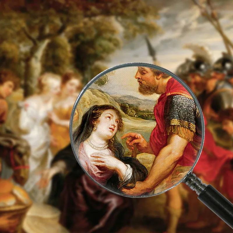 El Encuentro De David Y Abigail 2 Peter Paul Rubens