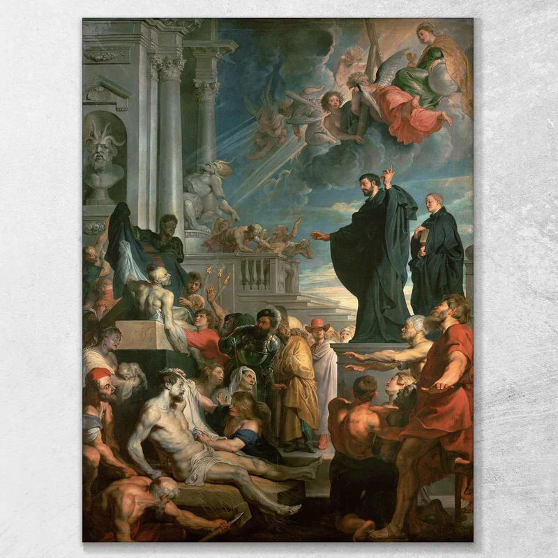Los Milagros De San Francisco Javier Peter Paul Rubens
