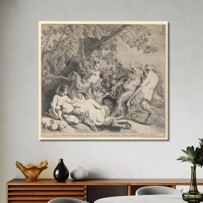 Le Défilé De Silène Peter Paul Rubens