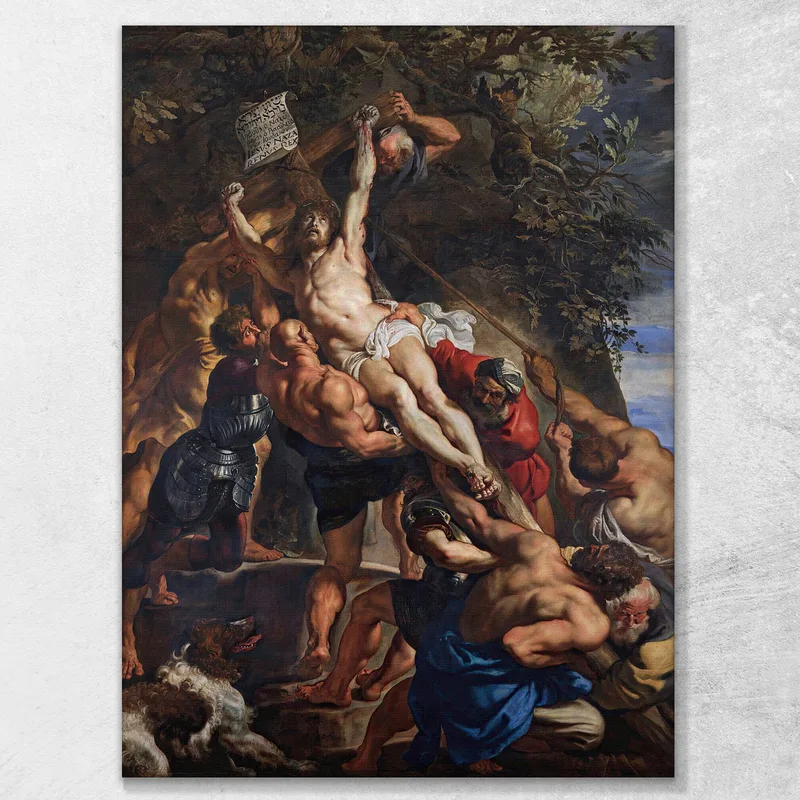 La Elevación De La Cruz Peter Paul Rubens