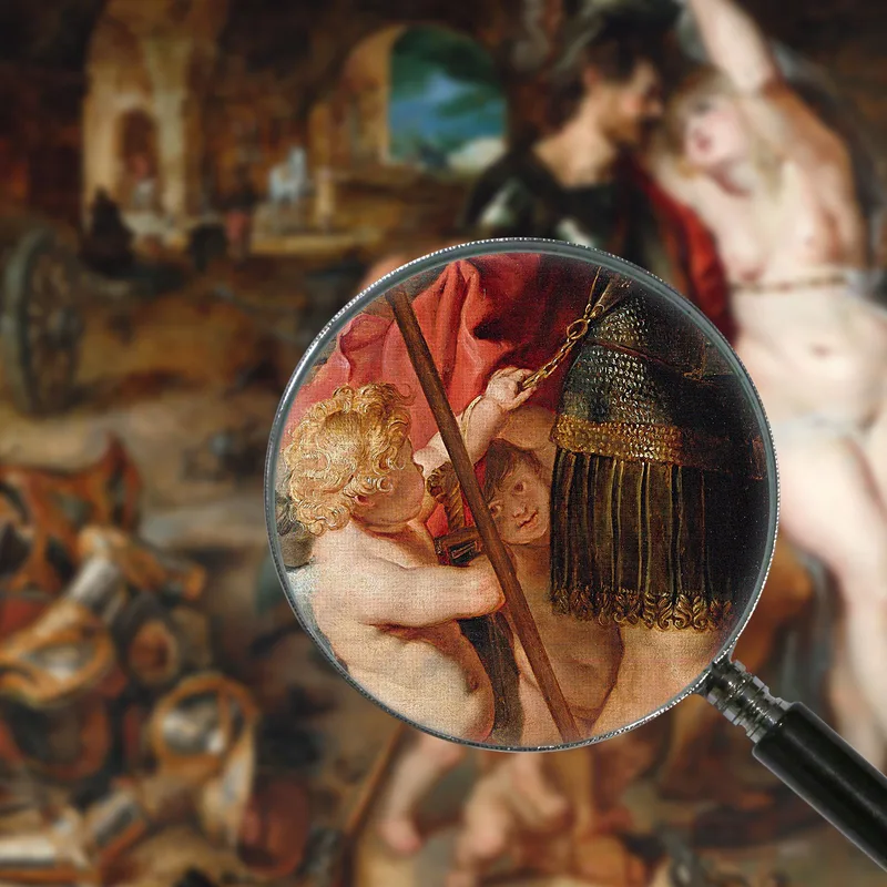Il Ritorno Dalla Guerra Marte Disarmato Da Venere Peter Paul Rubens