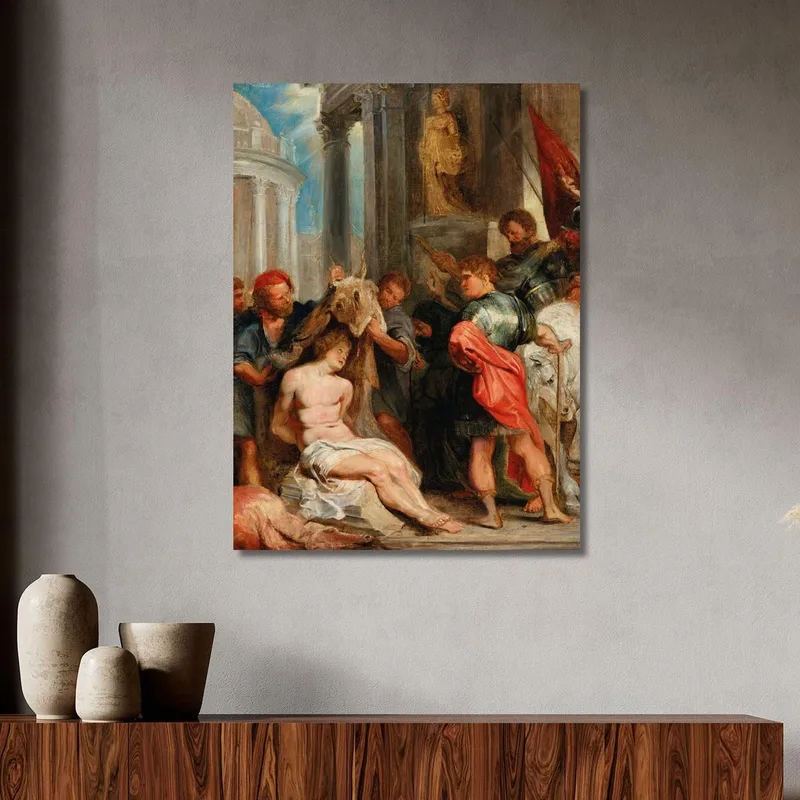 La Tortura Di San Crisanto Peter Paul Rubens