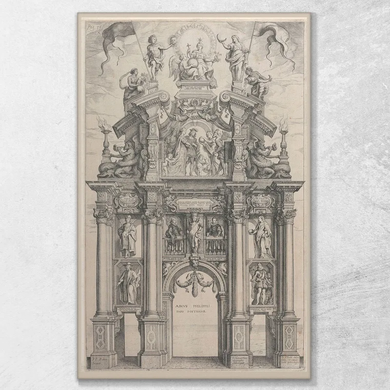 L'Arco Trionfale Di Filippo Peter Paul Rubens