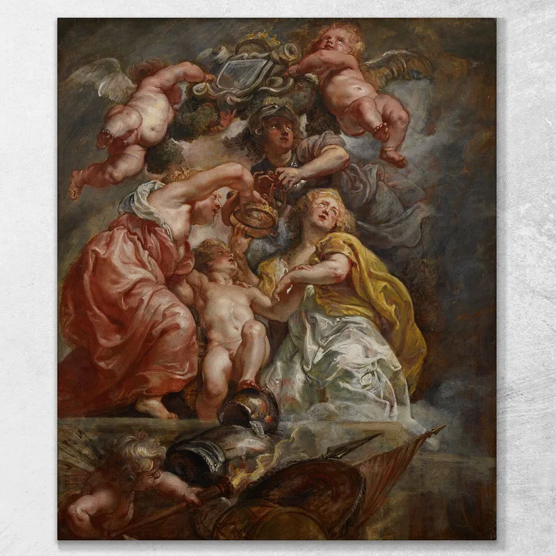 La Unión De Inglaterra Y Escocia Carlos I Como Príncipe De Gales Peter Paul Rubens