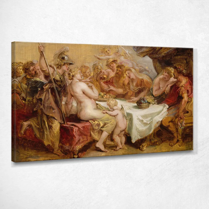 Las Bodas De Peleo Y Tetis Peter Paul Rubens