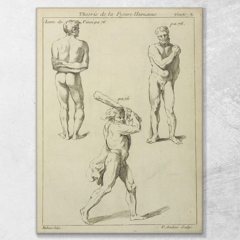 Tres Estudios De Figuras Masculinas 2 Peter Paul Rubens