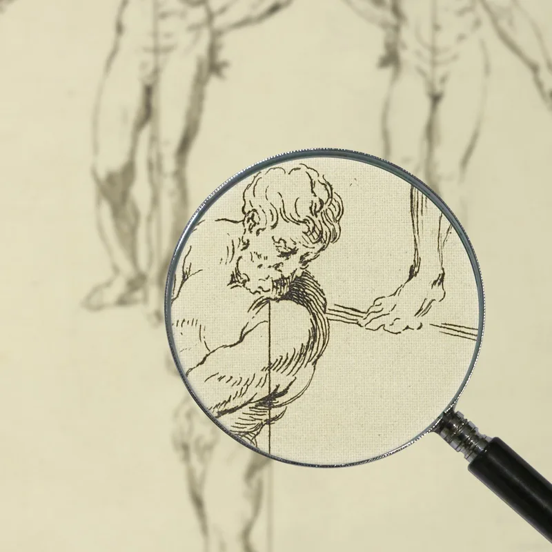 Drei Studien Männlicher Figuren Peter Paul Rubens