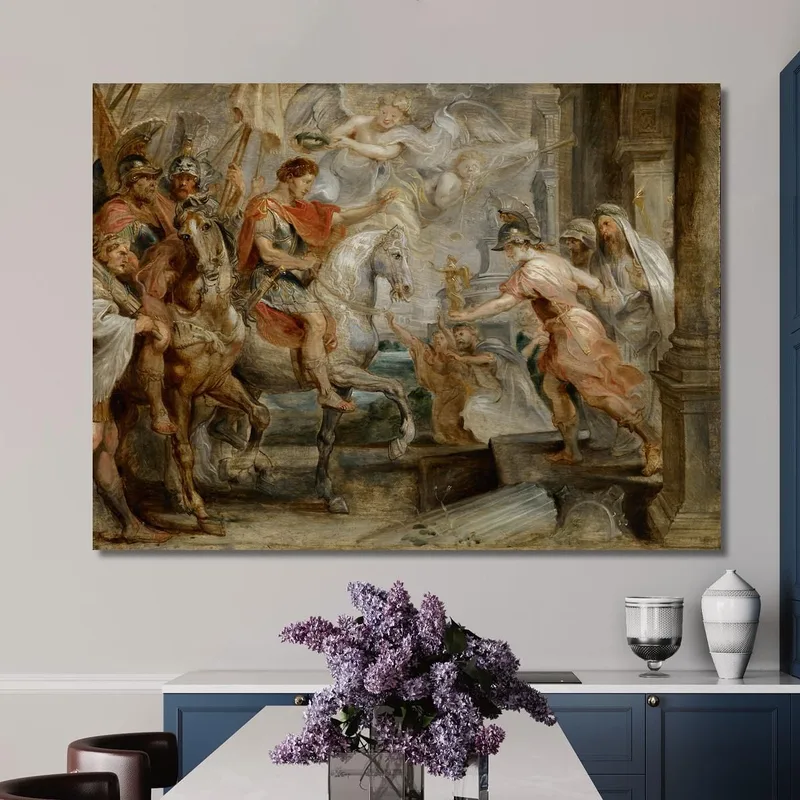 Triumphaler Einzug Konstantins In Rom Peter Paul Rubens