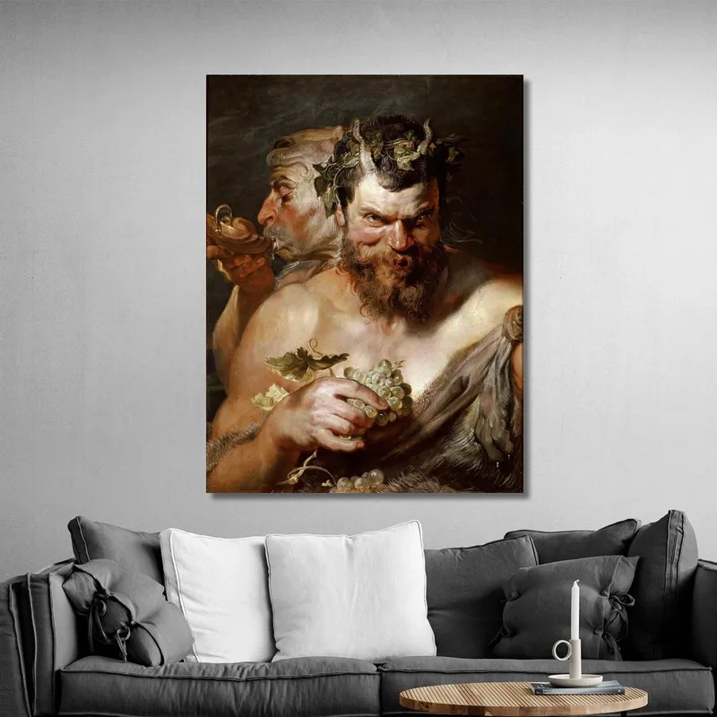 Due Satiri Peter Paul Rubens
