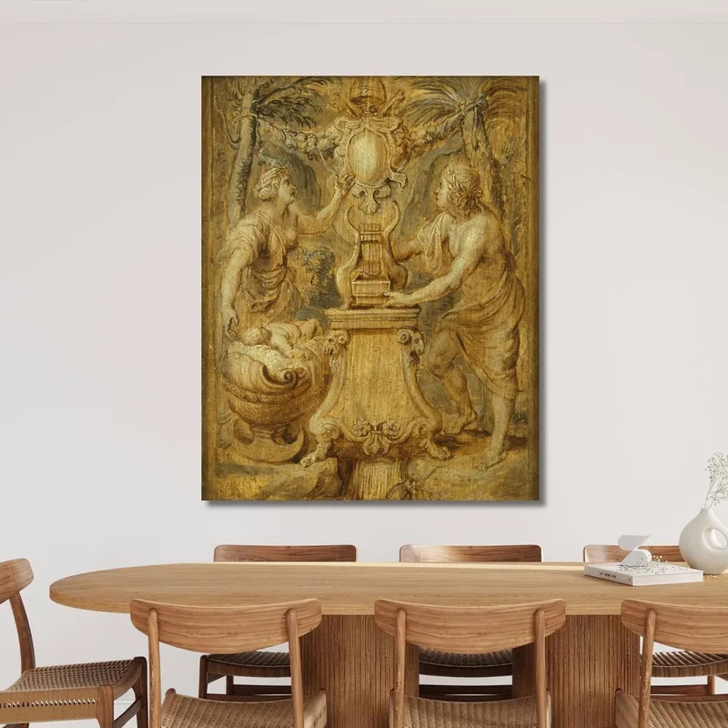 Il Frontespizio Del Libro Lirico Iv Di Sarbievi Peter Paul Rubens