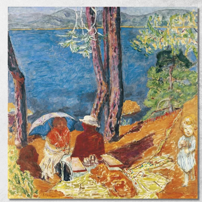 Seaside Under The Pines Pierre Bonnard