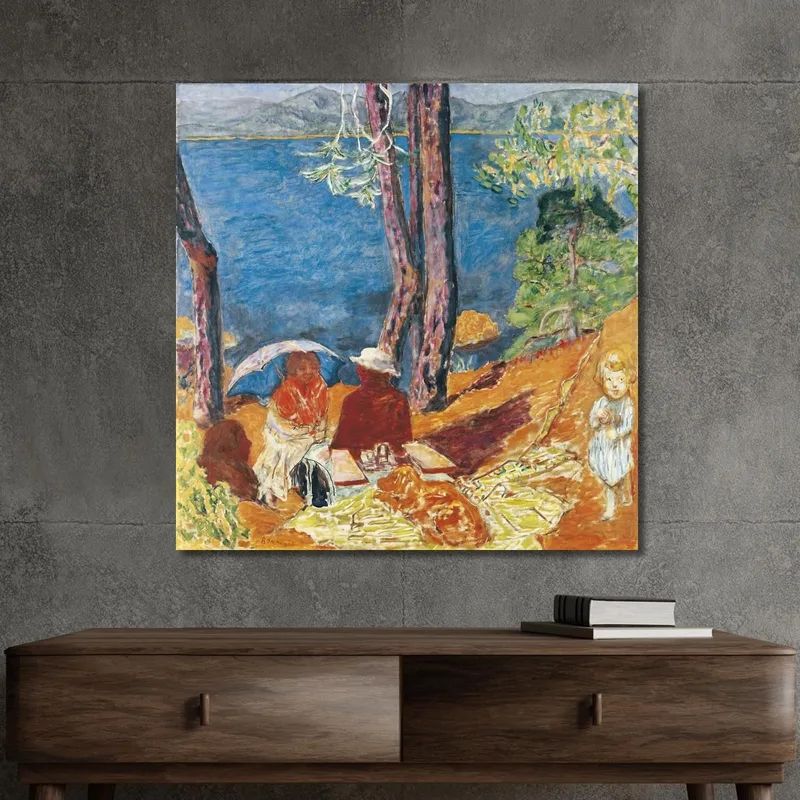 Seaside Under The Pines Pierre Bonnard