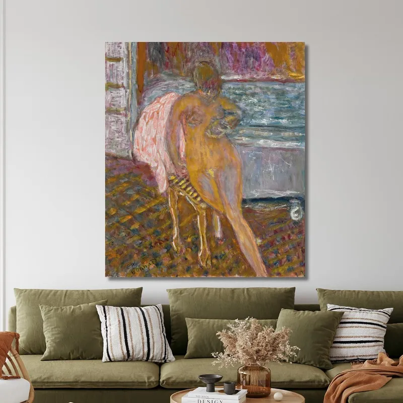 Woman At Her Toilet Pierre Bonnard