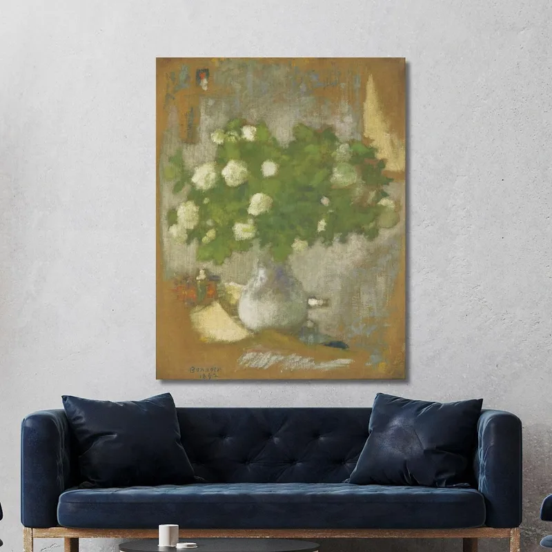 Snowball Flowers Pierre Bonnard
