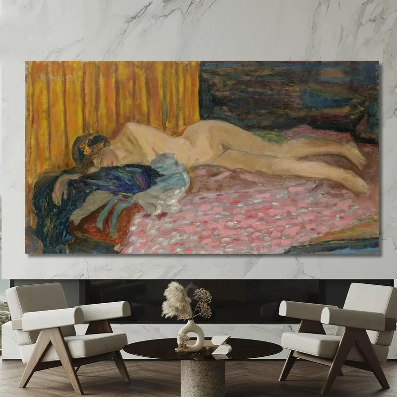 El Sofá Rosa Pierre Bonnard