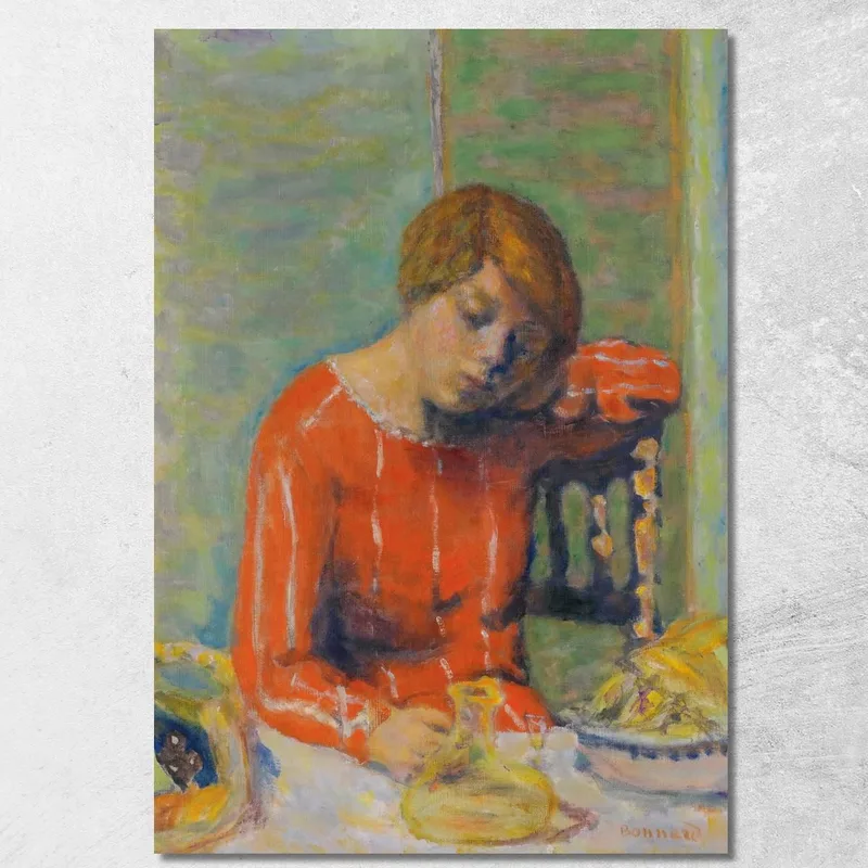 Das Gestreifte Mieder Pierre Bonnard