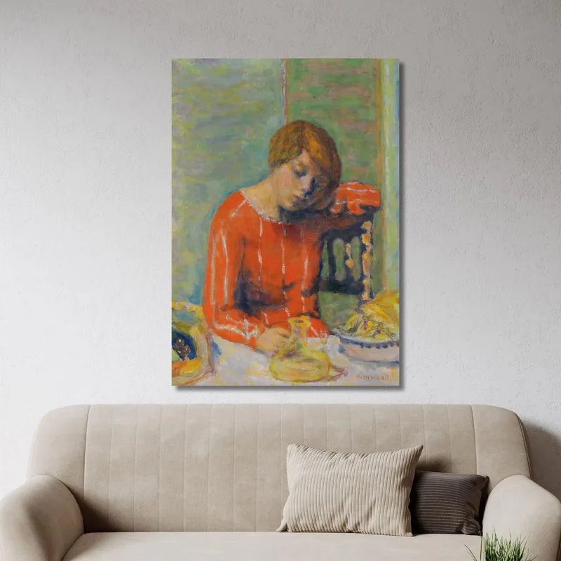 Das Gestreifte Mieder Pierre Bonnard