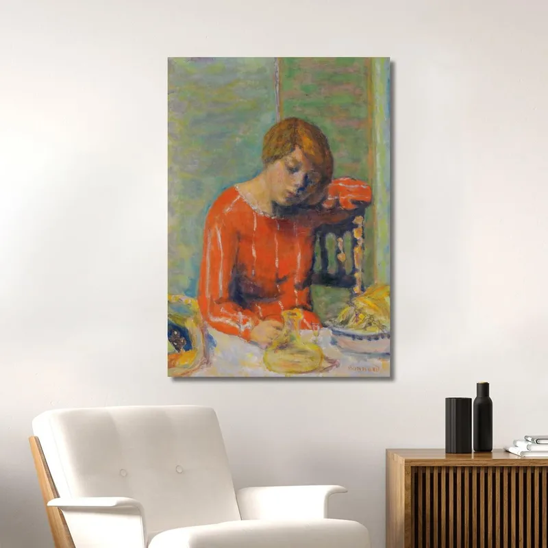 Das Gestreifte Mieder Pierre Bonnard