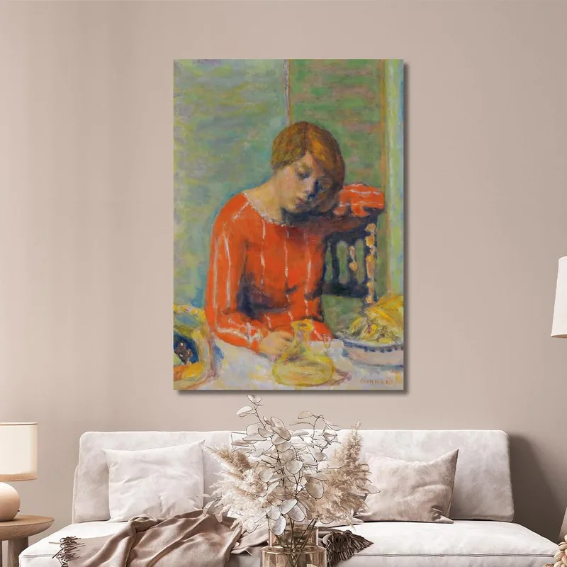 Das Gestreifte Mieder Pierre Bonnard
