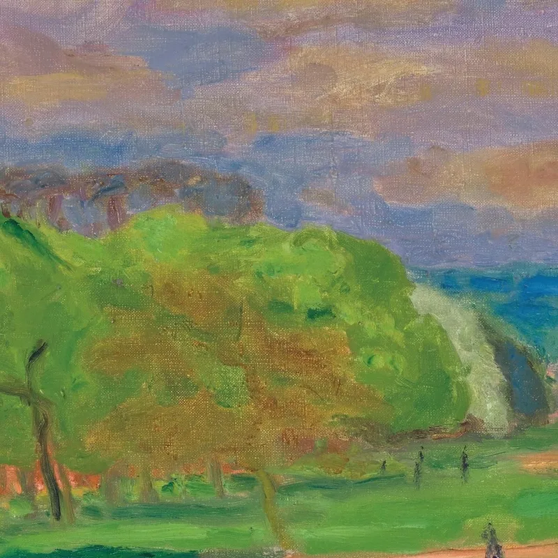The Public Garden Pierre Bonnard