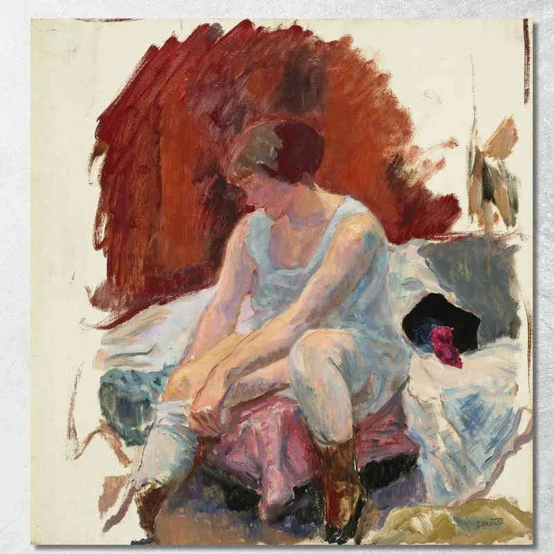 Le Lever Les Bas Pierre Bonnard
