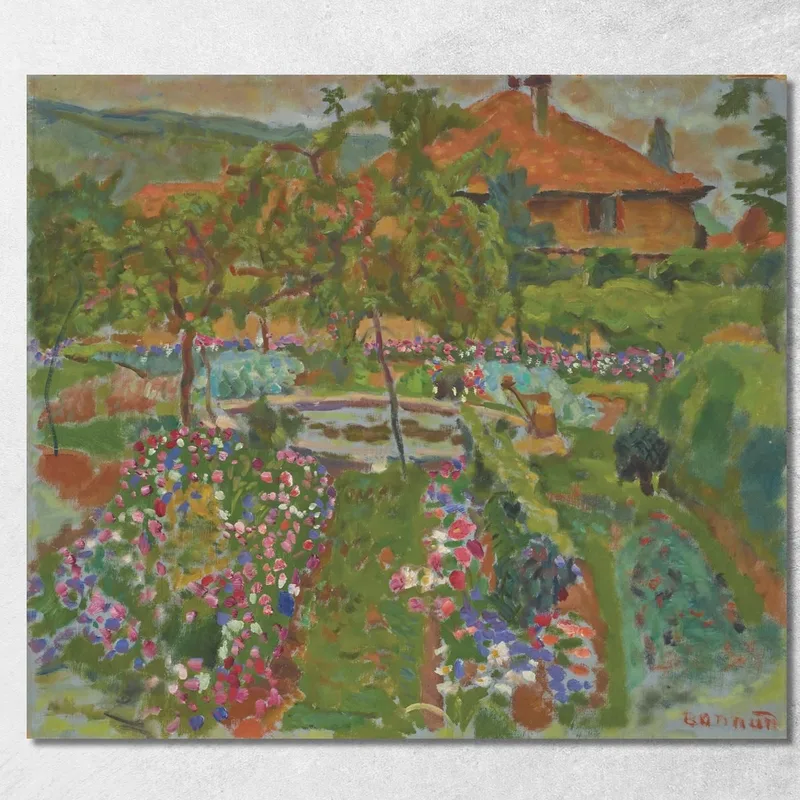 The Flowers Of The Grand-Lemps Vegetable Garden Pierre Bonnard