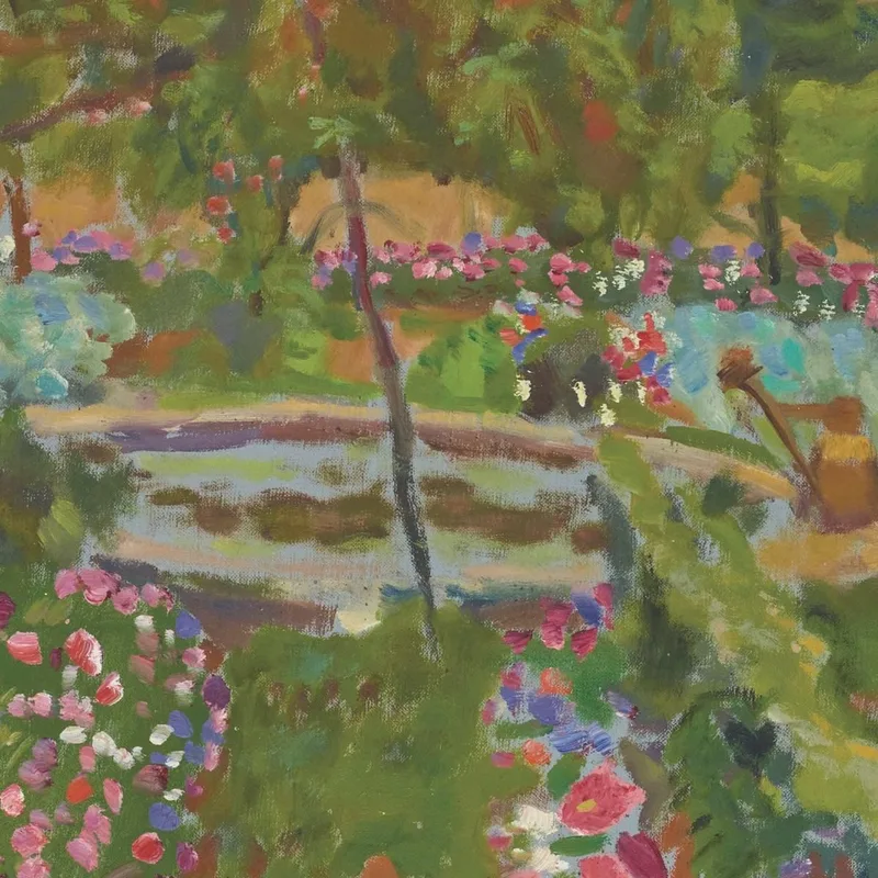 The Flowers Of The Grand-Lemps Vegetable Garden Pierre Bonnard