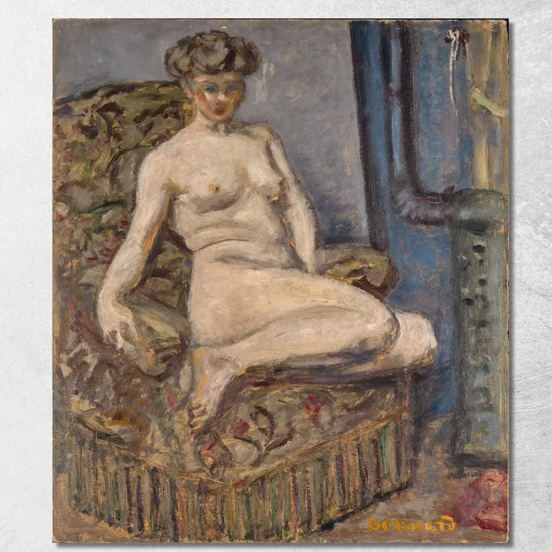 Model In Armchair Pierre Bonnard