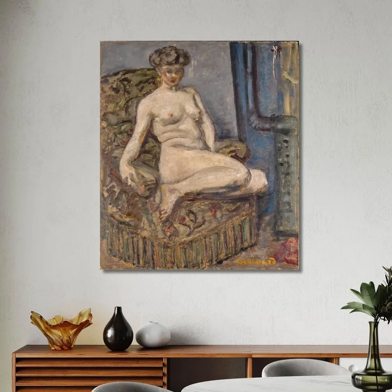 Model In Armchair Pierre Bonnard