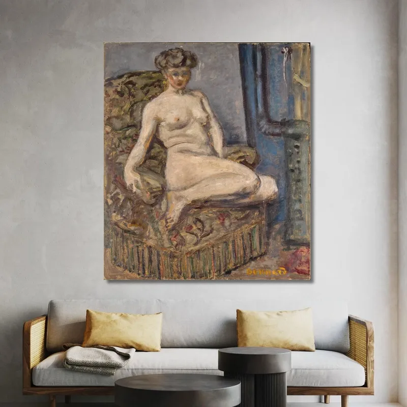 Model In Armchair Pierre Bonnard