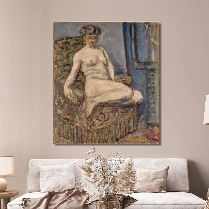 Model In Armchair Pierre Bonnard