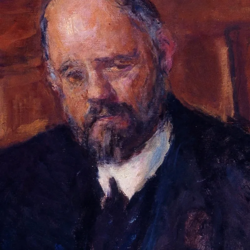 Portrait D'Ambroise Vollard Au Chat Pierre Bonnard