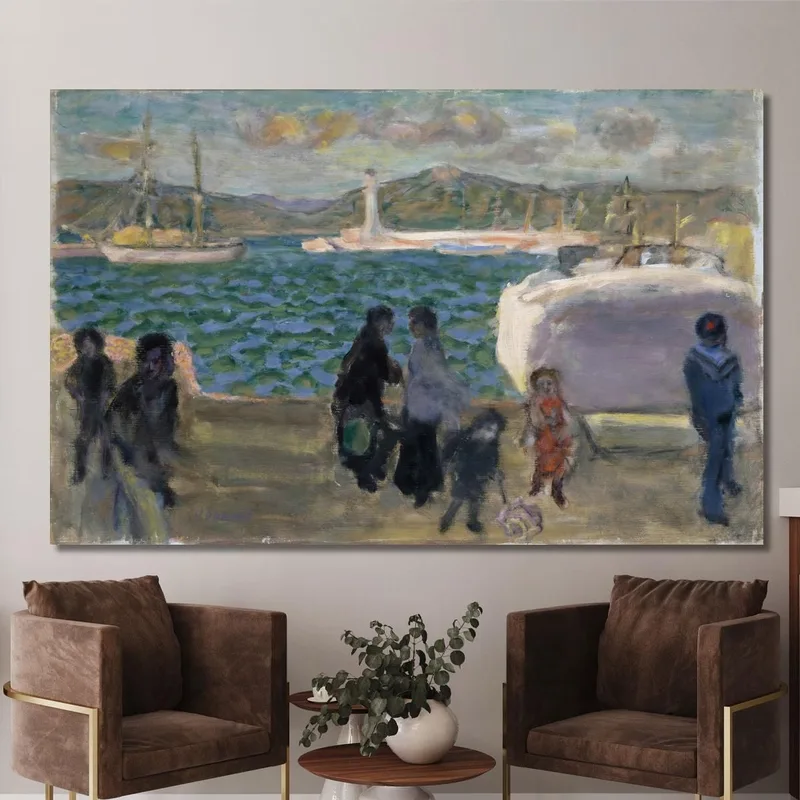 Le Golfe Brumeux Ciel De Mistral Pierre Bonnard