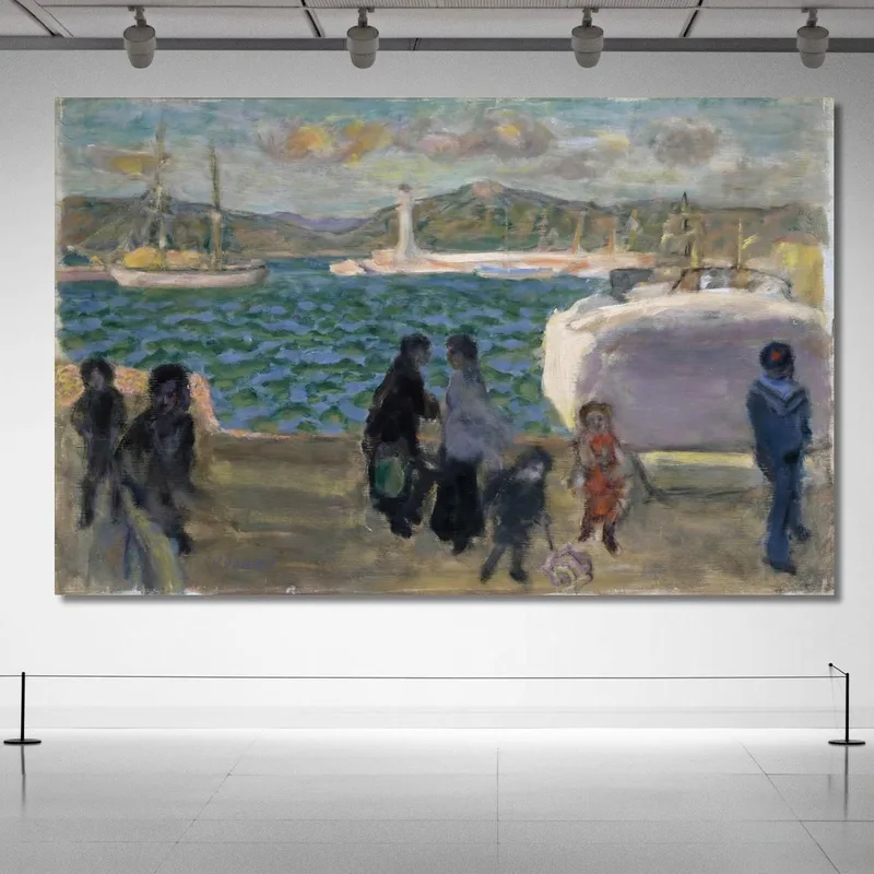 Le Golfe Brumeux Ciel De Mistral Pierre Bonnard