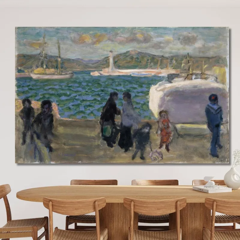 Le Golfe Brumeux Ciel De Mistral Pierre Bonnard