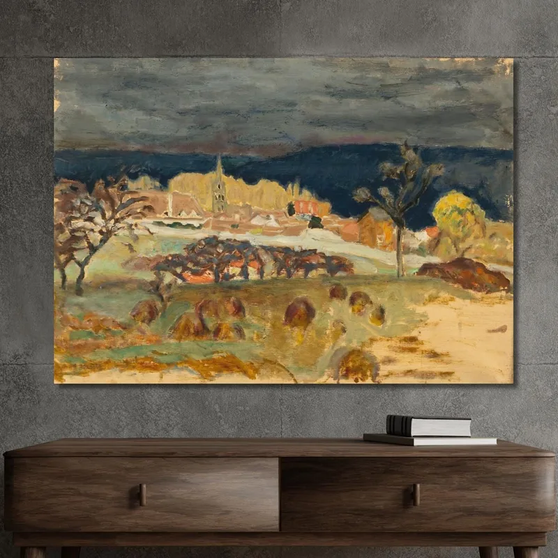 Village Ciel D'Orage Pierre Bonnard