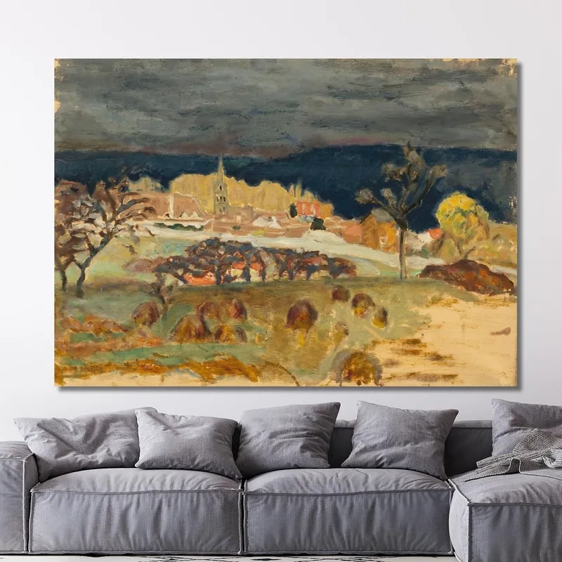Village Ciel D'Orage Pierre Bonnard