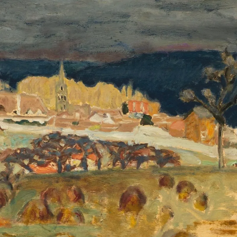 Village Ciel D'Orage Pierre Bonnard