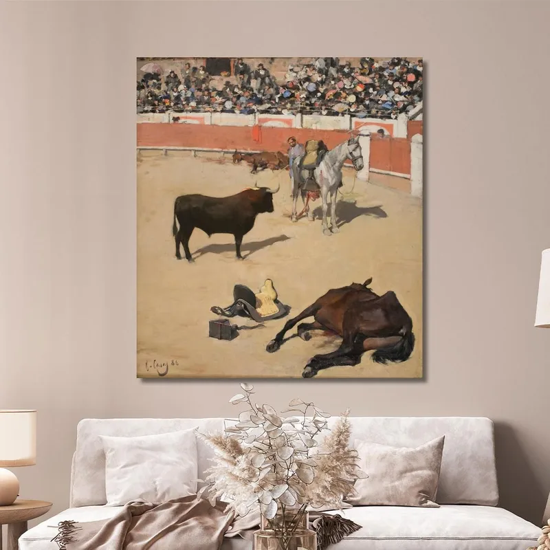 Toros Caballos Muertos Ramón Casas