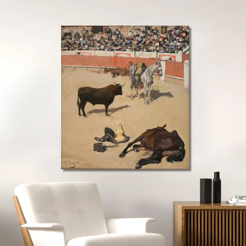 Toros Caballos Muertos Ramón Casas