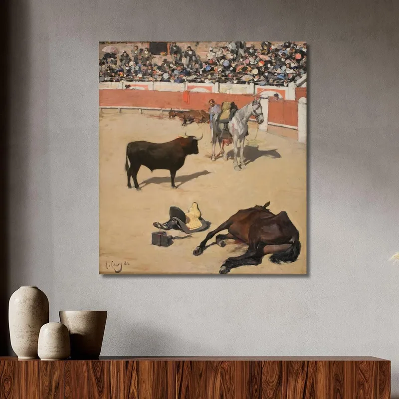 Toros Caballos Muertos Ramón Casas