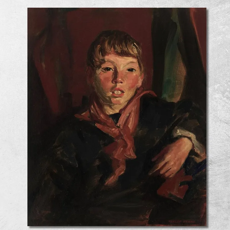Sabbioso Robert Henri quadro stampa su tela