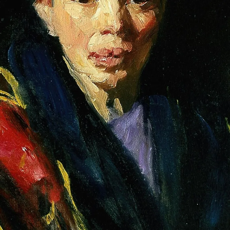 La Vieja Modelo De La Vieja Española Robert Henri