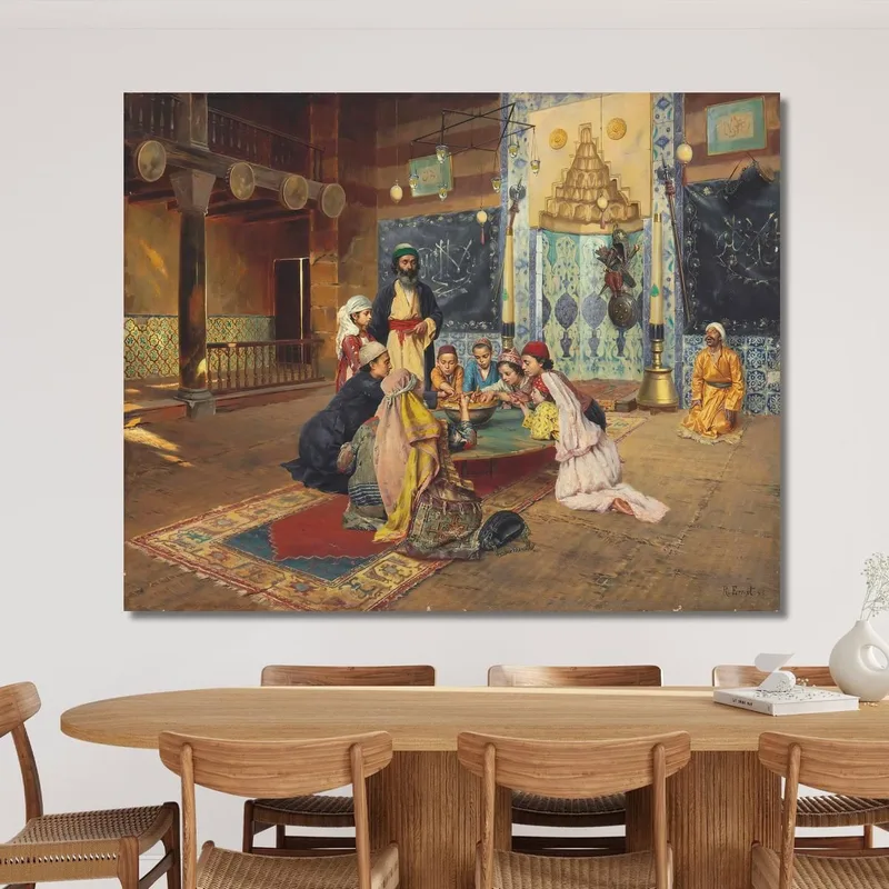 La Carità Presso I Dervisci A Scutari Rudolf Ernst