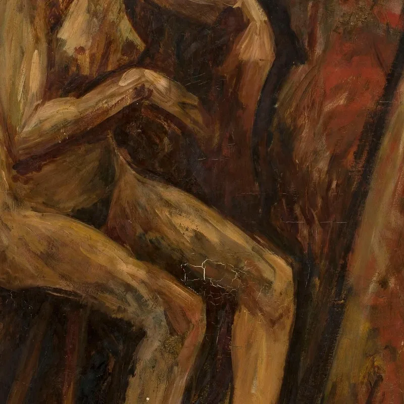 Nudo Di Donna Seduta Tadeusz Makowski