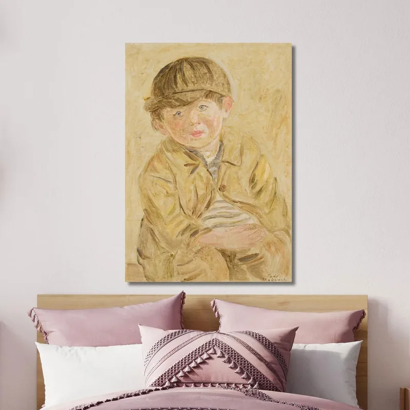 Ragazzo Con Berretto Con Visiera Tadeusz Makowski