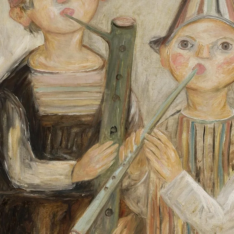 Ragazzi Con Flauti Rurali Tadeusz Makowski