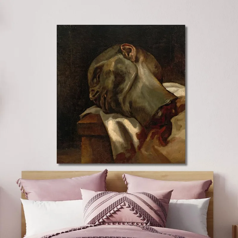 Testa Di Uomo Ghigliottinato Théodore Géricault