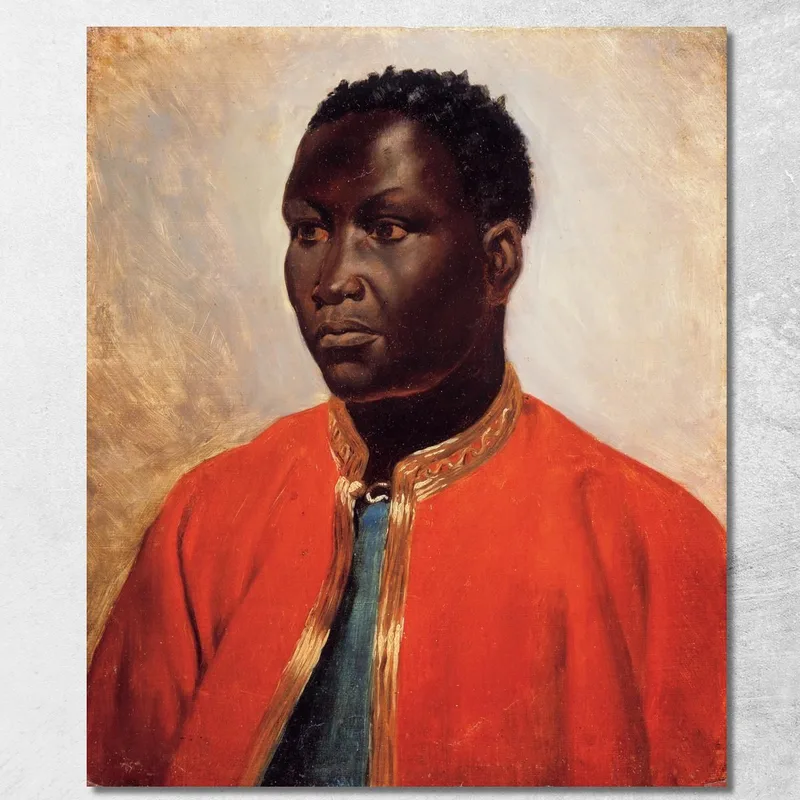 Porträt Eines Negers Théodore Géricault