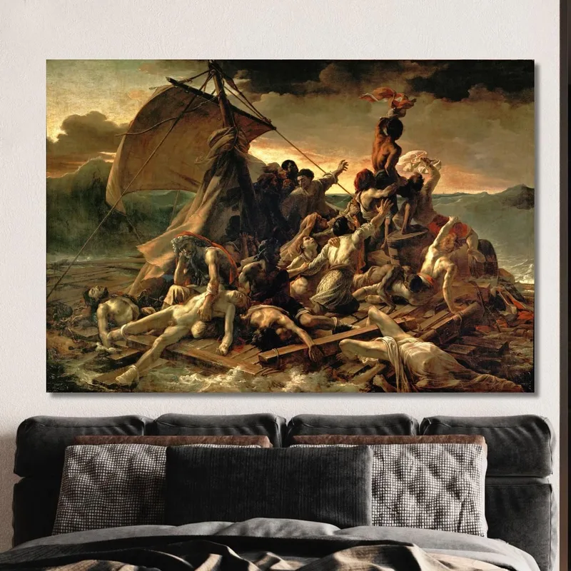 Das Floß Der Medusa Théodore Géricault